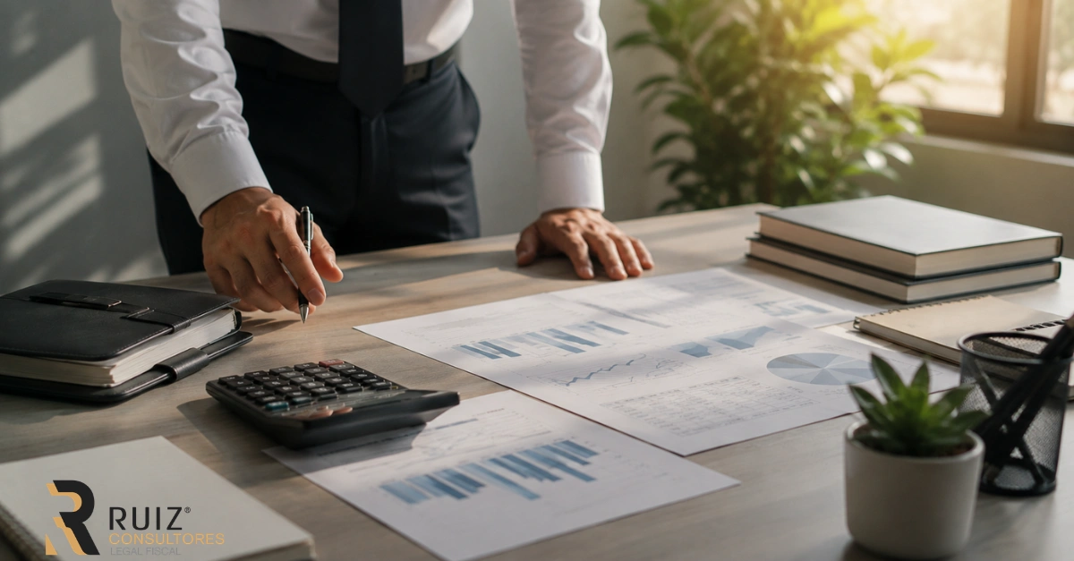 Especialistas fiscales evaluando la disminución del coeficiente de utilidad