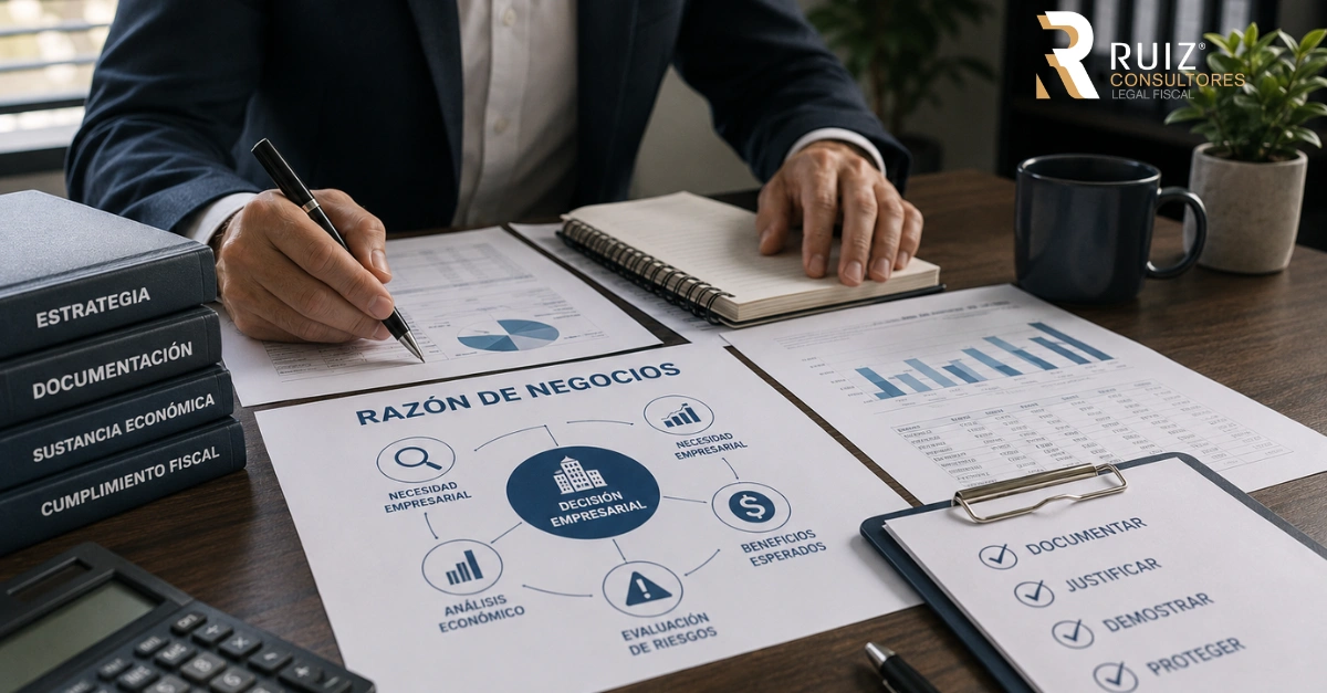 Razón de negocios en la fiscalización