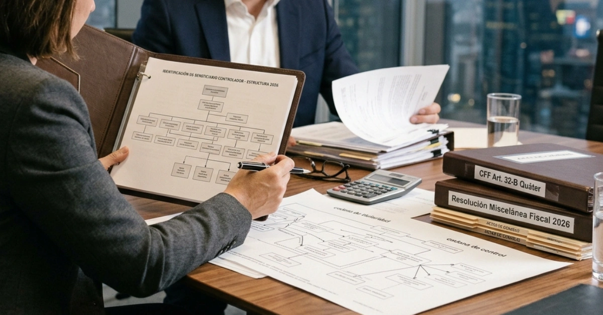 Beneficiario controlador y riesgo fiscal para empresas